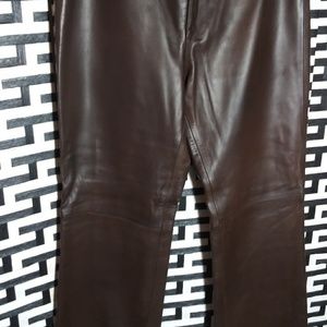 Genuine Leather Pants, waist, 28'', hips 34'', inseam 31''